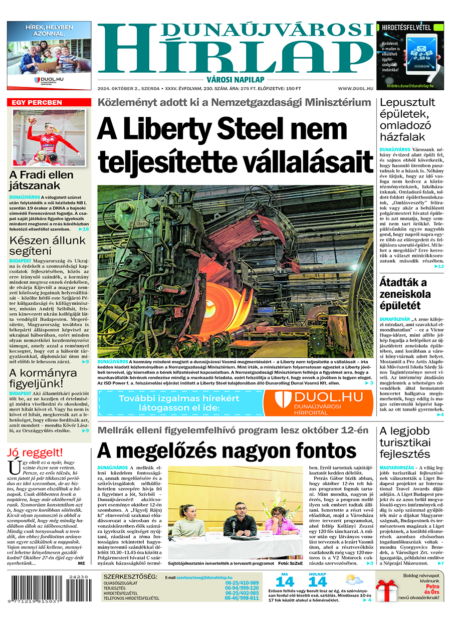 Lapszám: 2024.10.02.