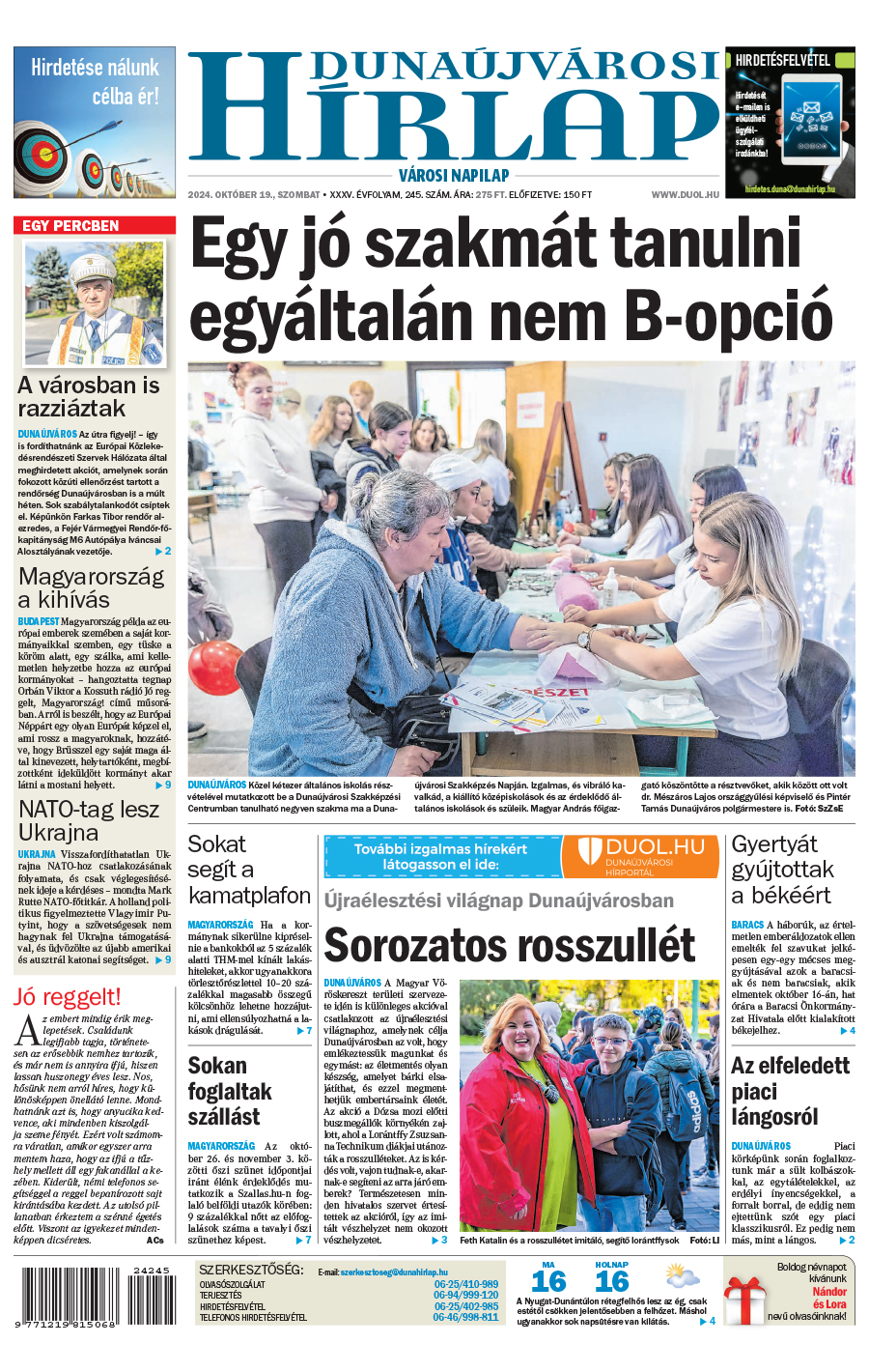 Lapszám: 2024.10.19.